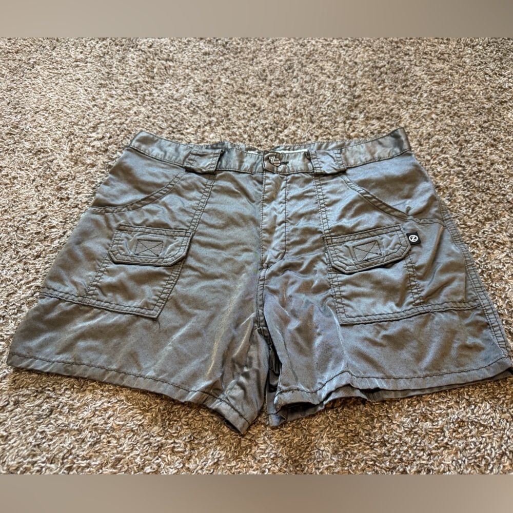 Z cavaricci Vintage Metallic shorts - Picture 2 of 8